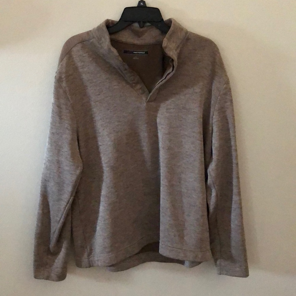 Greg Norman Brown Pullover Sweater